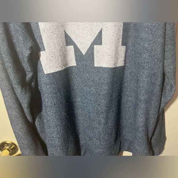 Vintage Ladies Michigan Long Sleeve XXL Fleece Sweater Sweatshirt - Picture 5 of 16